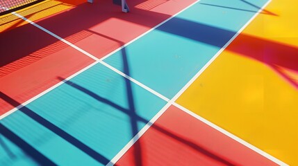 Abstract background in colors and patterns for tennis