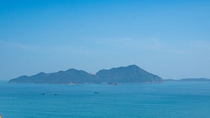 coast of the sea in Shenzhen,China