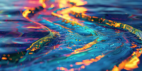 The Prudent Path to Profits: A meandering river-like chart, showcasing a carefully considered investment strategy