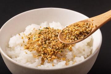 ガーリック　ふりかけ　ごはん