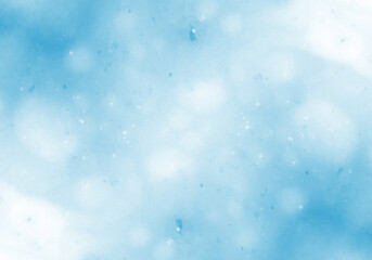 キラキラと光る涼しげな水中イメージ