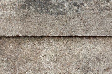 cracks from the cracked area