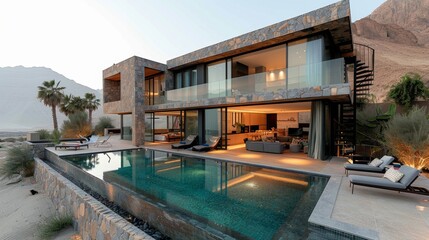 modern villa