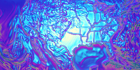 iridescent texture, 3d background, holographic material