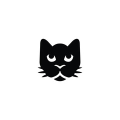 Cat icon design trendy