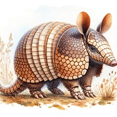 Obraz premium Nine-banded Armadillo