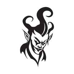Jester Logo Images. Jester Logo Stock Illustrations isolated on white