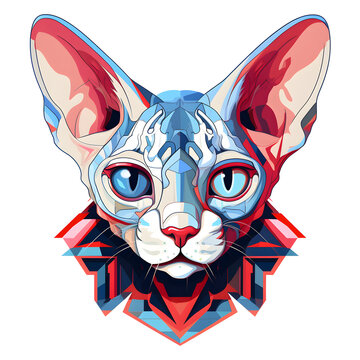 recommend clip art:  cute Sphynx cat art