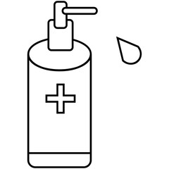 Hand Sanitizer Icon