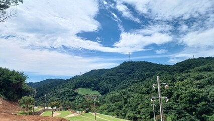 마산 갈마봉 황토길