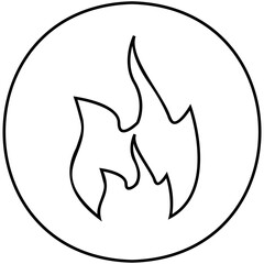 Flammable  Icon