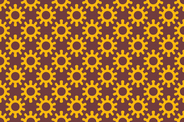 small gear's pattern background stock illustration