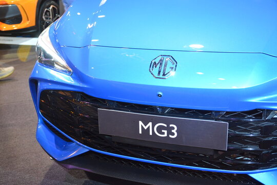 Morris garages mg3 at Manila International Auto Show in Pasay, Philippines