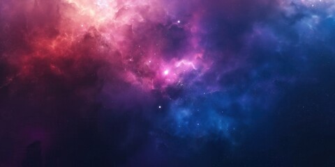 Obraz premium Colorful space galaxy cloud nebula. Stary night cosmos. Universe science astronomy. Supernova background wallpaper created by ai