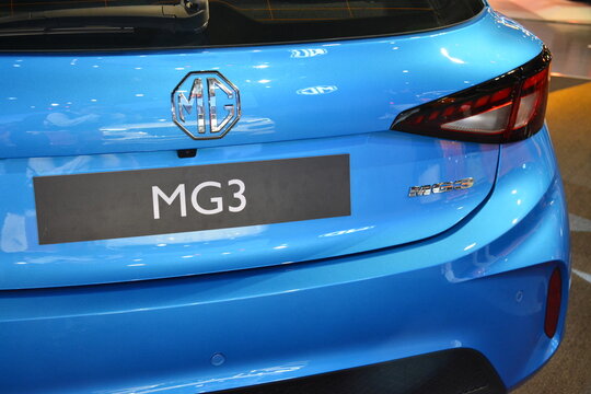 Morris garages mg3 at Manila International Auto Show in Pasay, Philippines