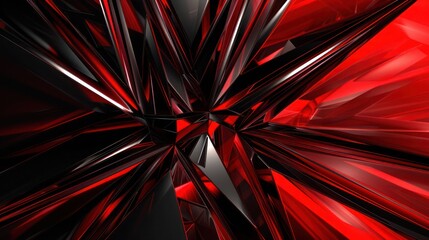 Rich red and black plexus background, designed with text space in the center for bold, assertive content