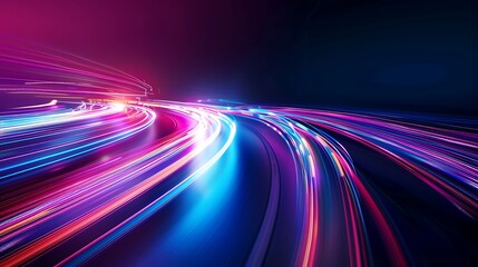 Abstract high speed light background