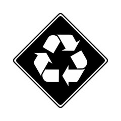 3R Sign, Reduce, Reuse, Recycle Icon Symbol, can use for Pictogram, Apps, Website, Environmental Poster Theme, Logo Gram, Label, Mark or Graphic Design Element. Vector Illustration