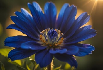 macro shot of a flower with a focus