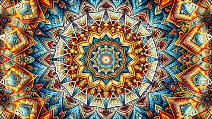 A Harmonious Design Created Through the Repetition and Arrangement of Shapes and Forms Generative Artificially generated