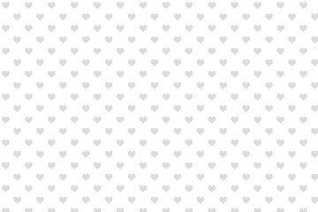 Heart Gainsboro color on white background. For Background.