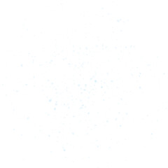 Snowfall, falling white snow, blizzard. Transparent background black. Realistic snowflakes. Isolated pattern backdrop. Png illustration