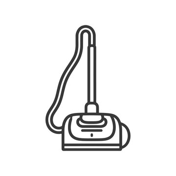 recommend clip art: vacuum cleaner minimalist line art icon logo symbol 