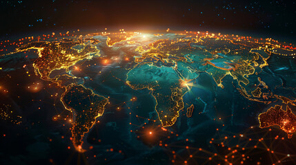 World Global Business Cartography Globalization International