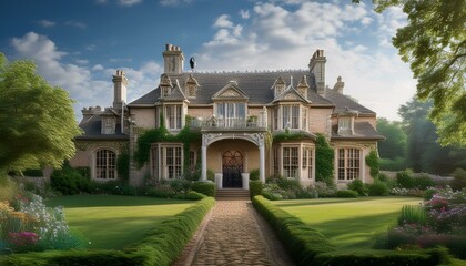 Fototapeta premium church in the park