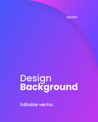 Simple colorful gradient background. Social media template vector illustration.