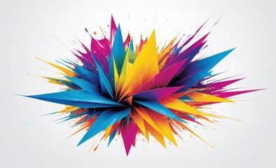 Obraz premium Dynamic Color Splash