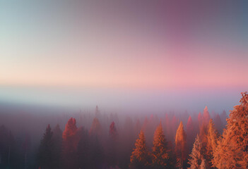 Fototapeta premium sunrise in the mountains
