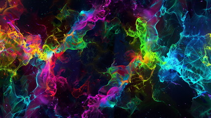 Obraz premium abstract background with vibrant and neon color