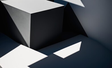 Fototapeta premium Abstract Geometric Blocks