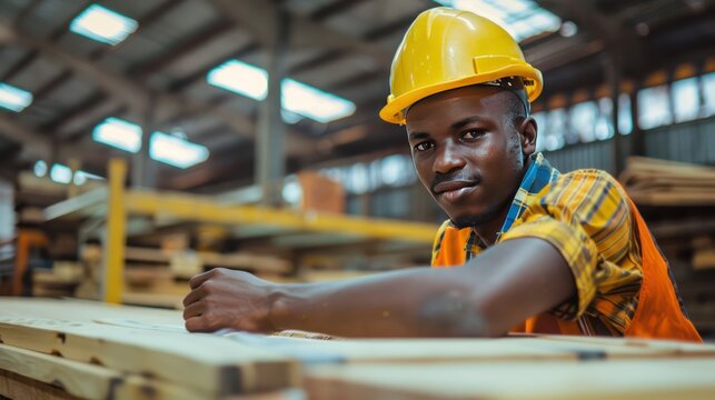 Young worker learning new skills in a vocational training program.