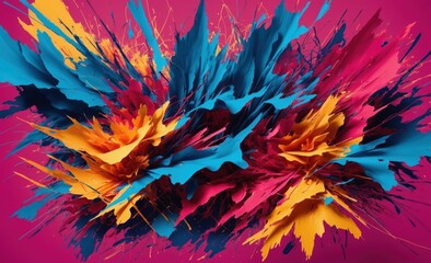 Explosive Color Burst