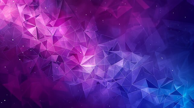 purple and blue abstract geometric background