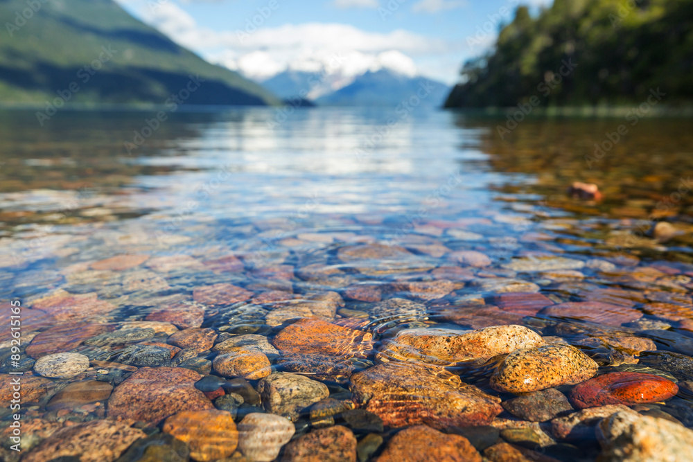 Canvas Prints lake in patagonia