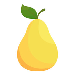 ripe and half fresh avocado isolated