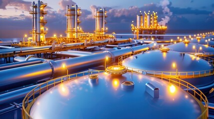 Crude oil reserves, underground storage,