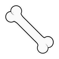 Simple Bone Illustration vector