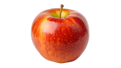 red apple isolated on white