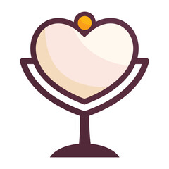 flat style organic cosmetic skin care products