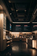 interior of a warehouse