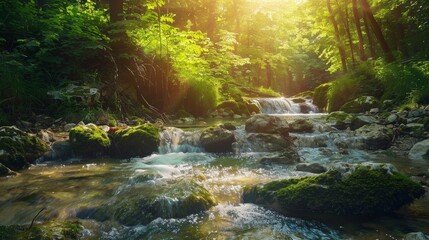 Obraz premium Explain how nature can be a source of inspiration.