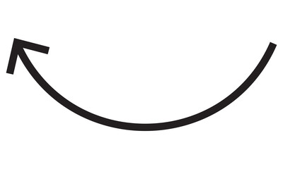 Doodle arrow shape.  Vector illustration. EPS 10