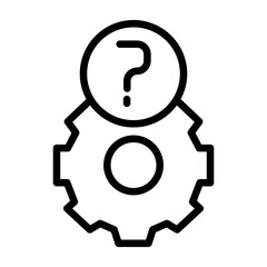 3187-How Vector Line Icon Design