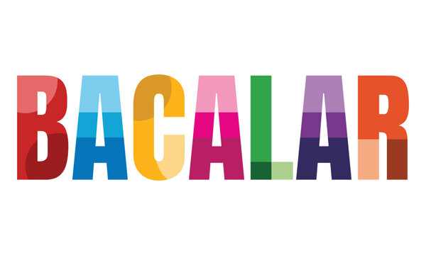 Letras de Bacalar a color