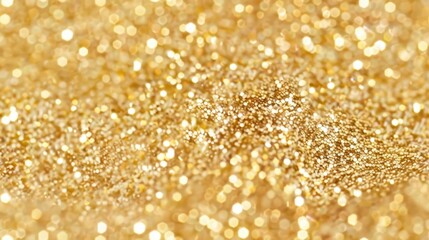 Seamless golden bokeh pattern with sparkling light effects. Perfect for festive and elegant designs.