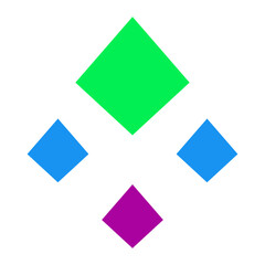 vector logo symbol, Vector illustration, abstract, art, 3d rendering